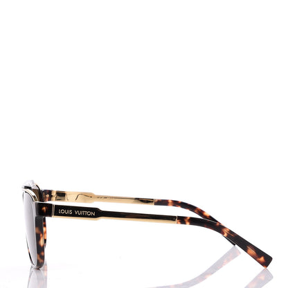 Louis Vuitton Acetate Evidence Sunglasses Z0350W Tortoise 3 of 6