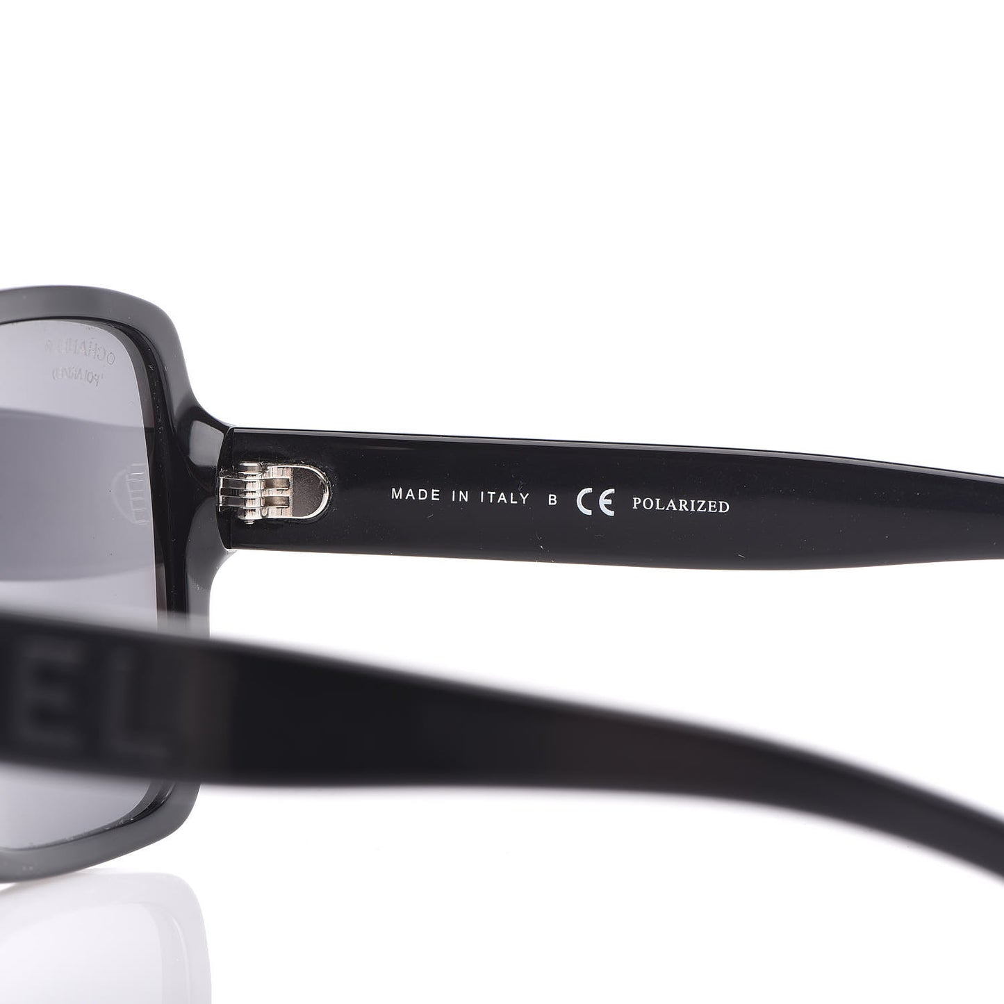 Acetate Polarized Square Sunglasses 5408 Black