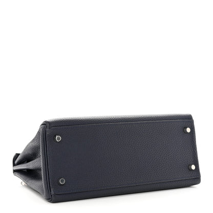 Hermes Togo Kelly Retourne 28 Bleu Nuit 4 of 10
