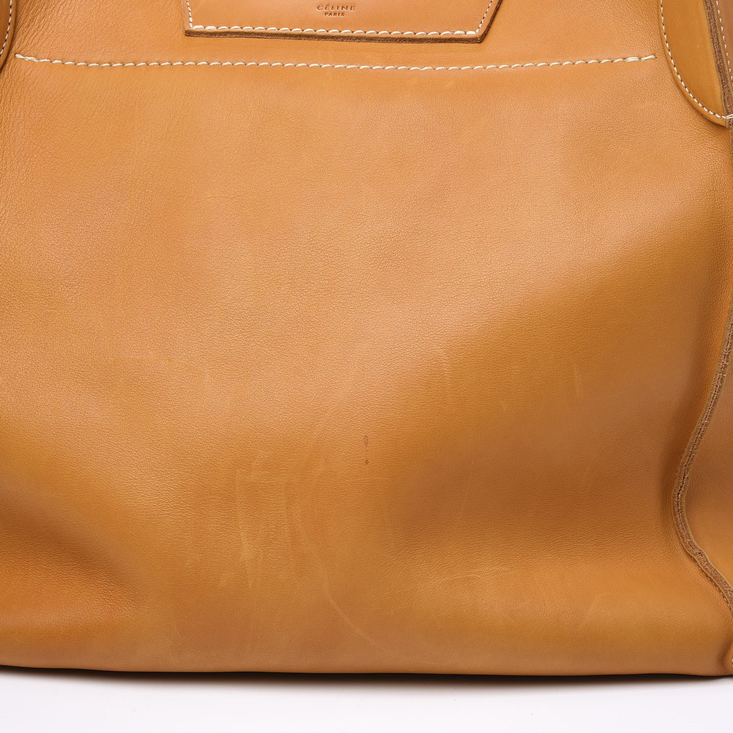 Celine Soft Bare Calfskin Medium Big Bag Dark Yellow 12 of 12