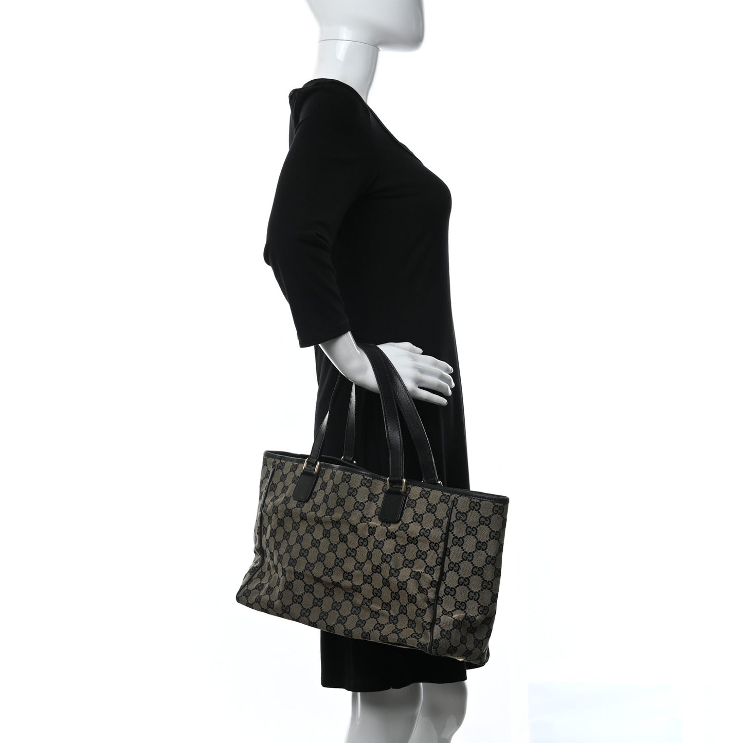 Monogram Tote Black