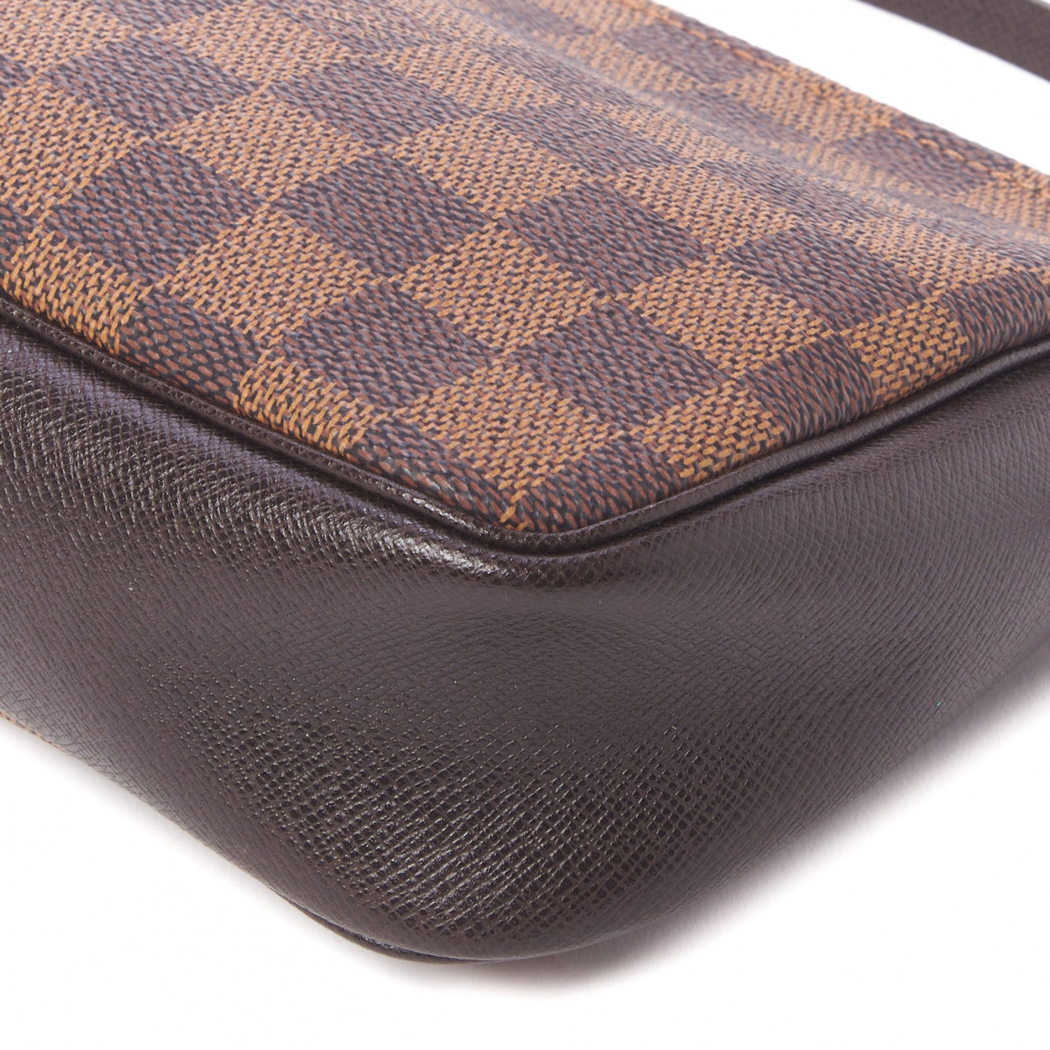 Louis Vuitton Damier Ebene Trousse Make Up Bag Pochette 5 of 8