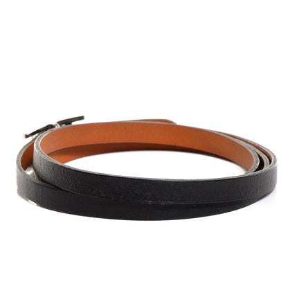 Hermes Chamonix Hapi 3 GM Triple Tour Wrap Bracelet Black 4 of 16