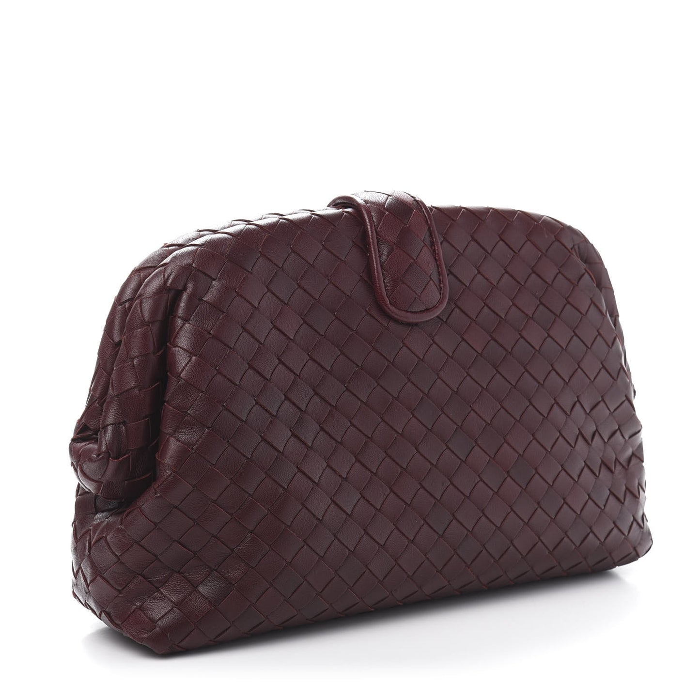 Nappa Intrecciato The Lauren 1980 Clutch Gigolo Red