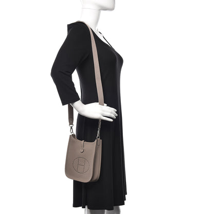Hermes Taurillon Maurice Evelyne TPM Gris Asphalte 2 of 11