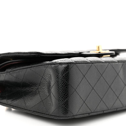 Chanel Caviar Quilted Medium Double Flap Black 9 of 11