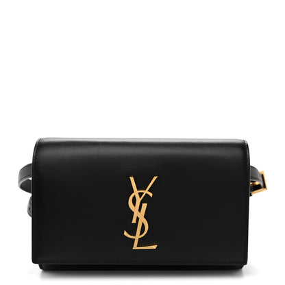Saint Laurent Smooth Calfskin Monogram Kate Belt Bag Black 1 of 9