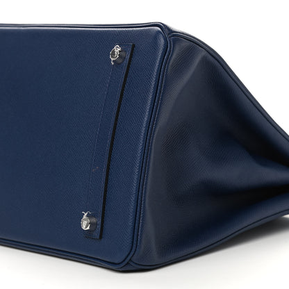Hermes Epsom Birkin 35 Bleu Saphir 8 of 8