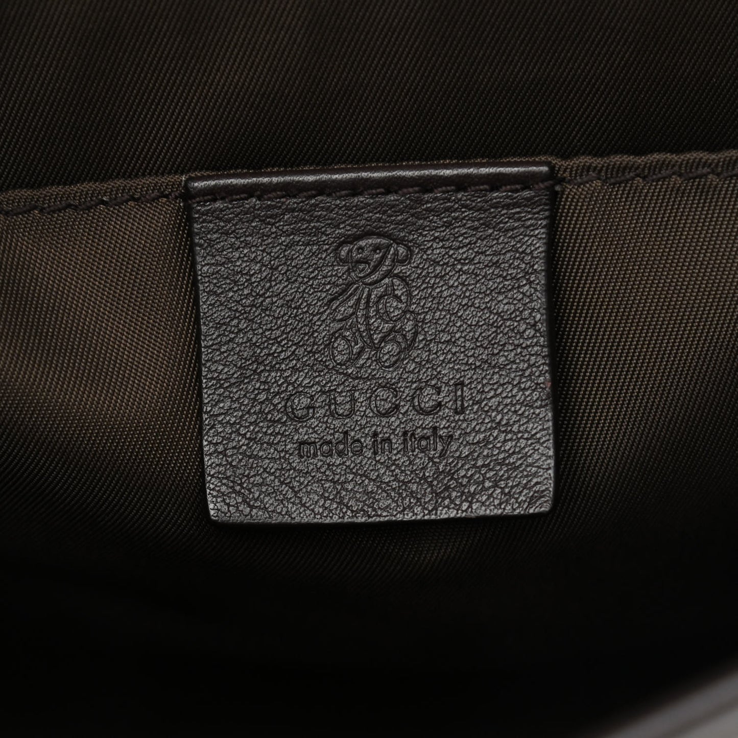 GG Supreme Monogram Web Childrens Crossbody Bag Beige Black