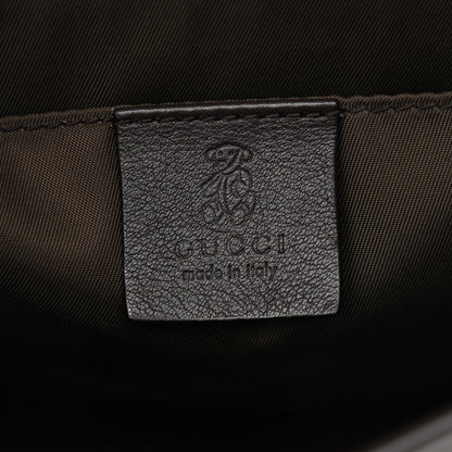 Gucci GG Supreme Monogram Web Childrens Crossbody Bag Beige Black 6 of 10