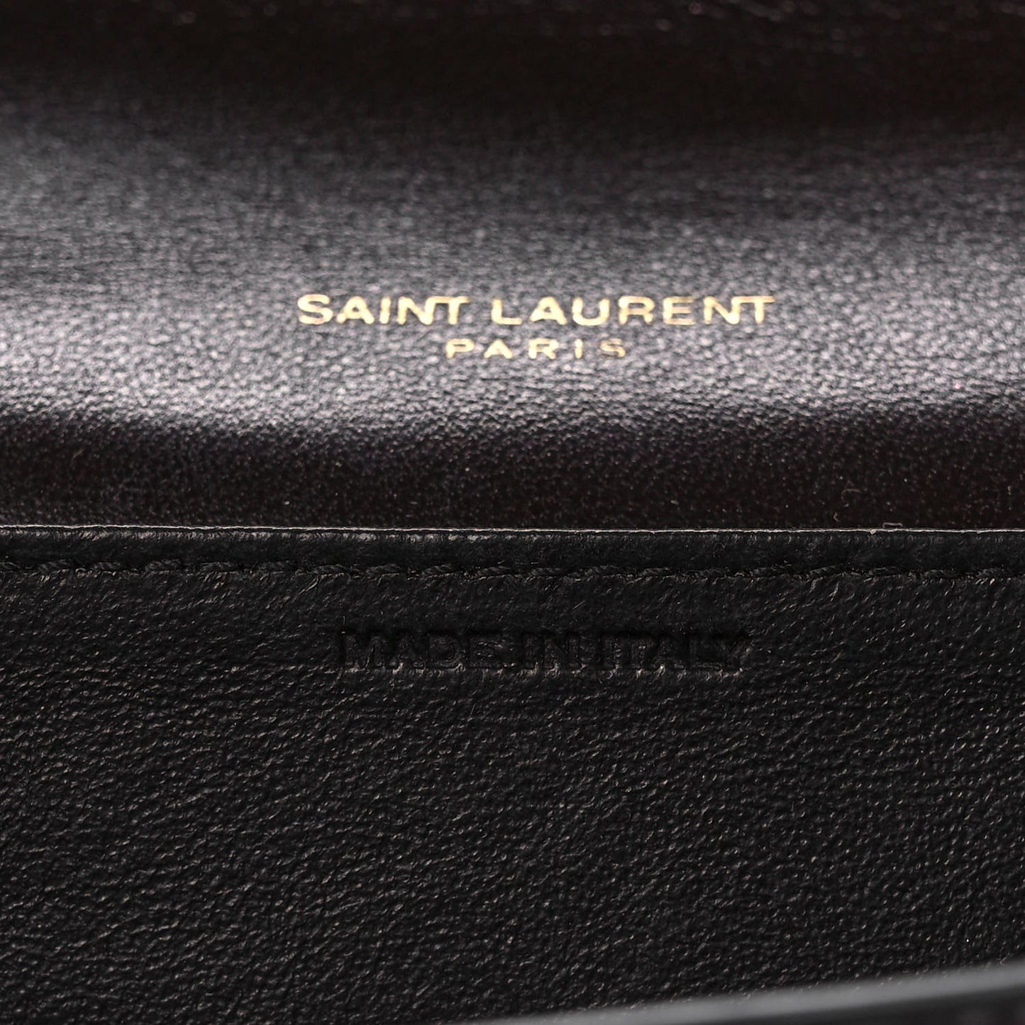 Calfskin Crocodile Embossed Monogram Uptown Chain Wallet Fondente