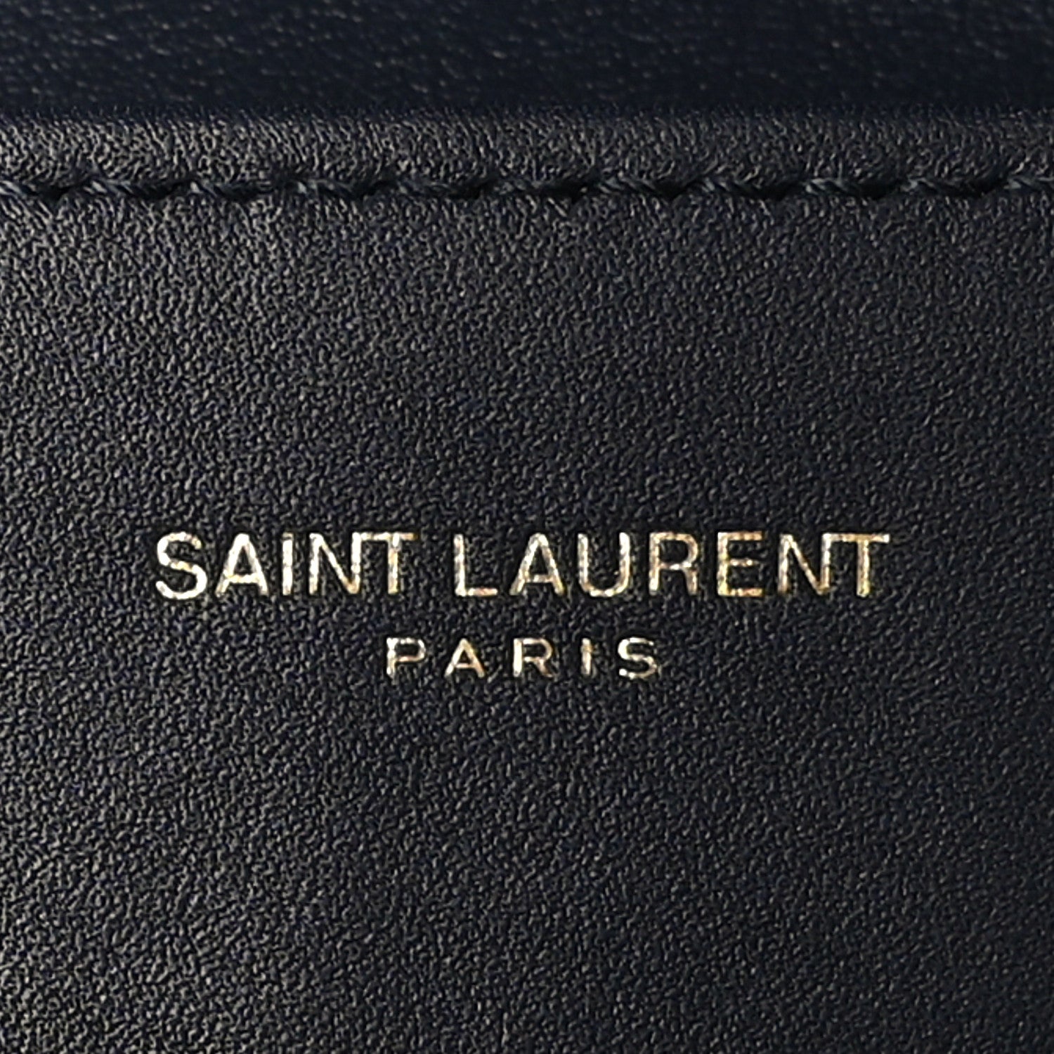 Saint Laurent Suede Calfskin Y Quilted Monogram Small Loulou Chain Satchel Deep Marine 6 of 10