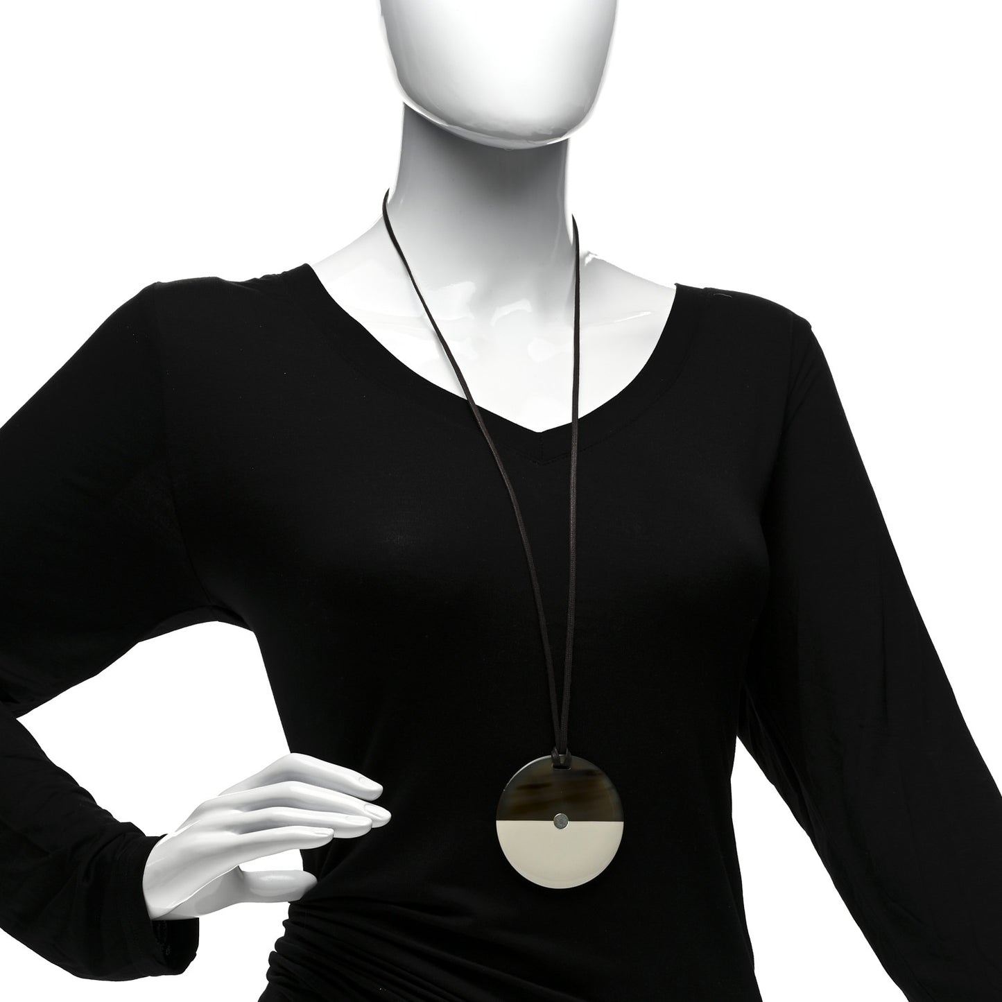 Buffalo Horn Minimale Necklace