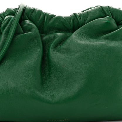 Mansur Gavriel Lambskin Mini Cloud Clutch Green 7 of 10