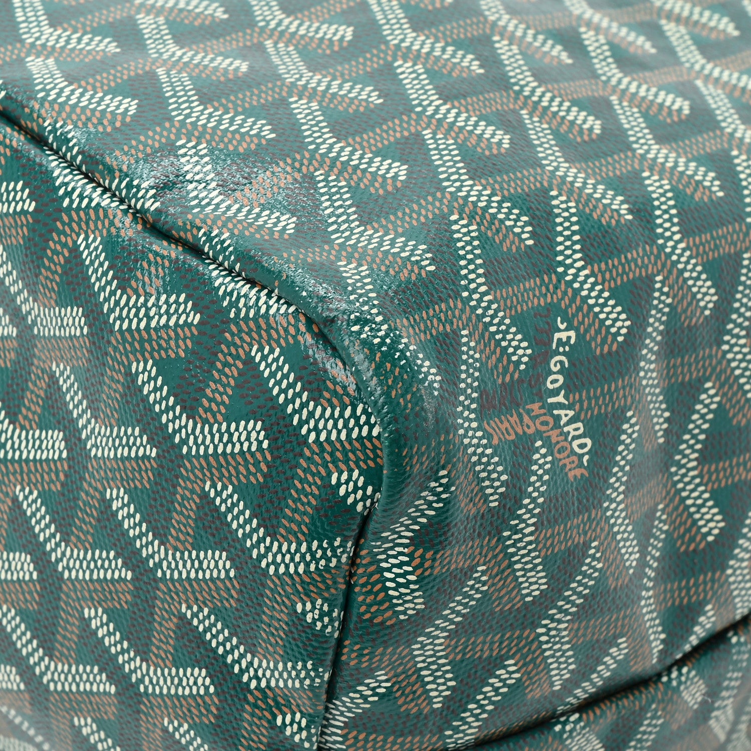 Goyard Goyardine Boheme Hobo Green 14 of 16