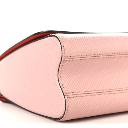 Louis Vuitton Epi Travel Stickers Twist Shoulder Bag Rose Ballerine 8 of 9