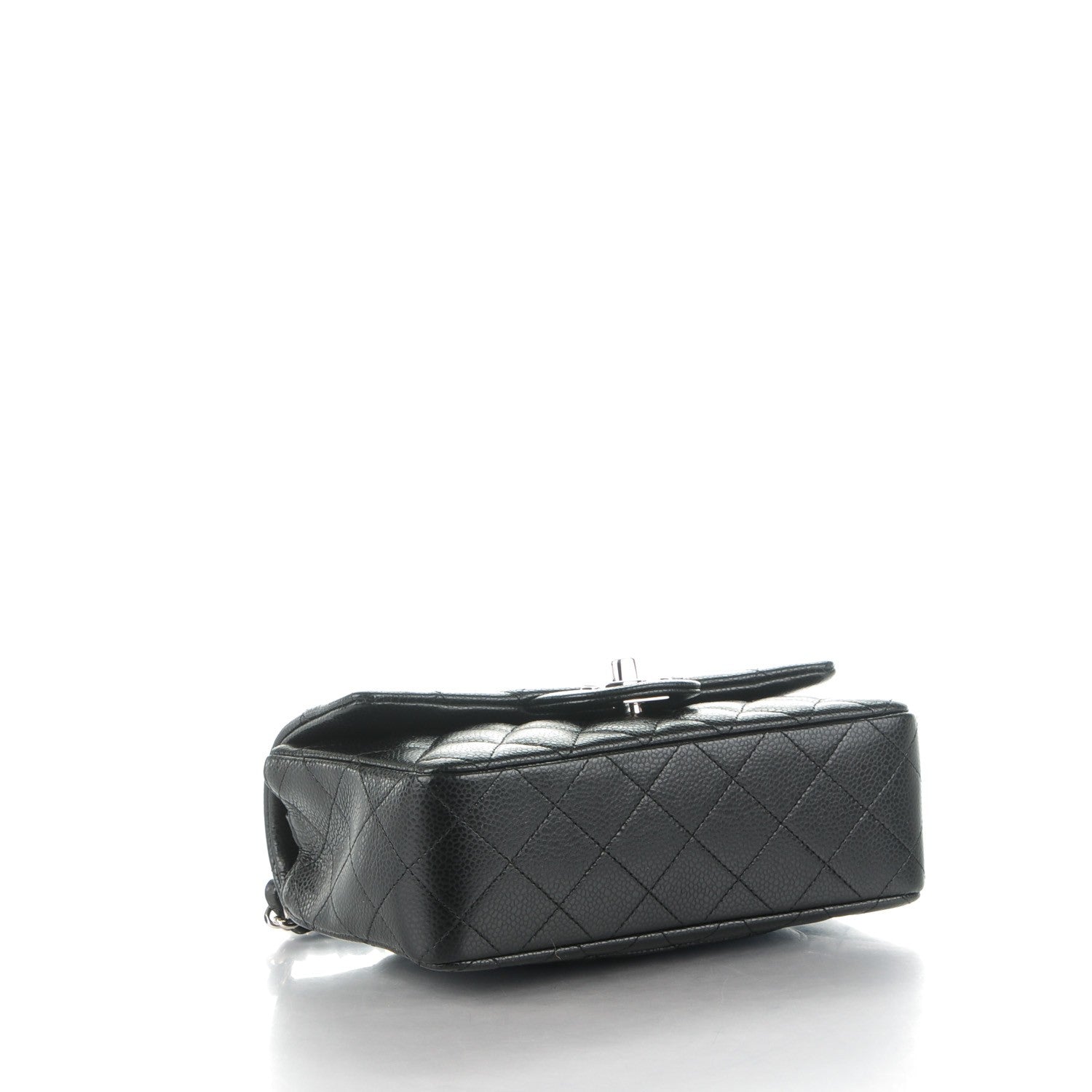 Chanel Caviar Quilted Mini Rectangular Flap Black 4 of 8