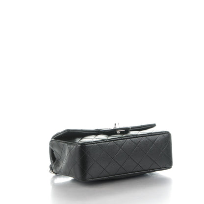 Chanel Caviar Quilted Mini Rectangular Flap Black 4 of 8