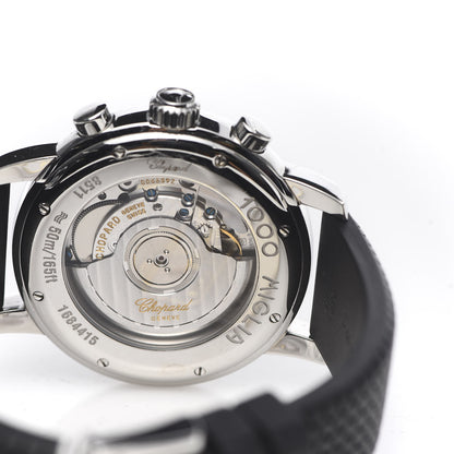 Chopard Stainless Steel Rubber 42mm 1000 Mille Miglia Chronograph Automatic Watch Black 4 of 5