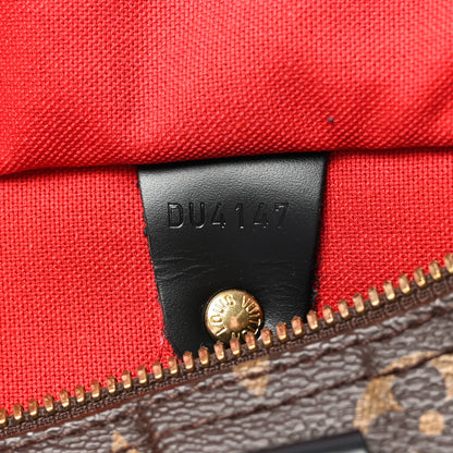Louis Vuitton Monogram My World Tour Speedy Bandouliere 30 Black 7 of 10