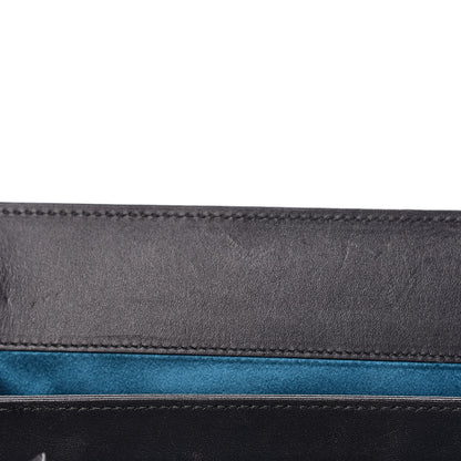 Gucci Suede Patent Web Dragon Embroidered Medium Ophidia Chain Shoulder Bag Blue Multicolor Black 15 of 22