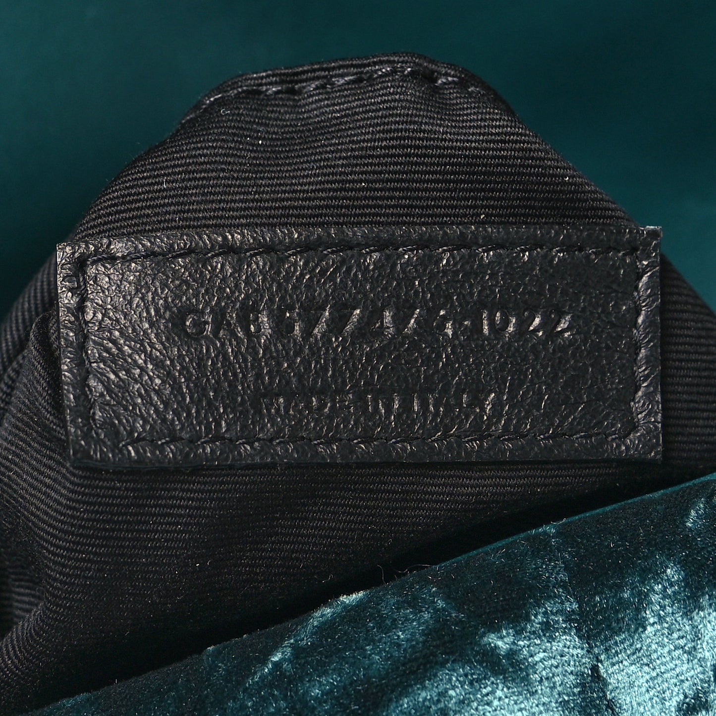 Crushed Velvet Quilted Small Loulou Puffer Monogram Chain Satchel Emerald Vert