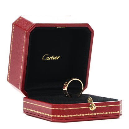 Cartier 18K Yellow Gold 5.5mm LOVE Ring 53 6.25 6 of 6