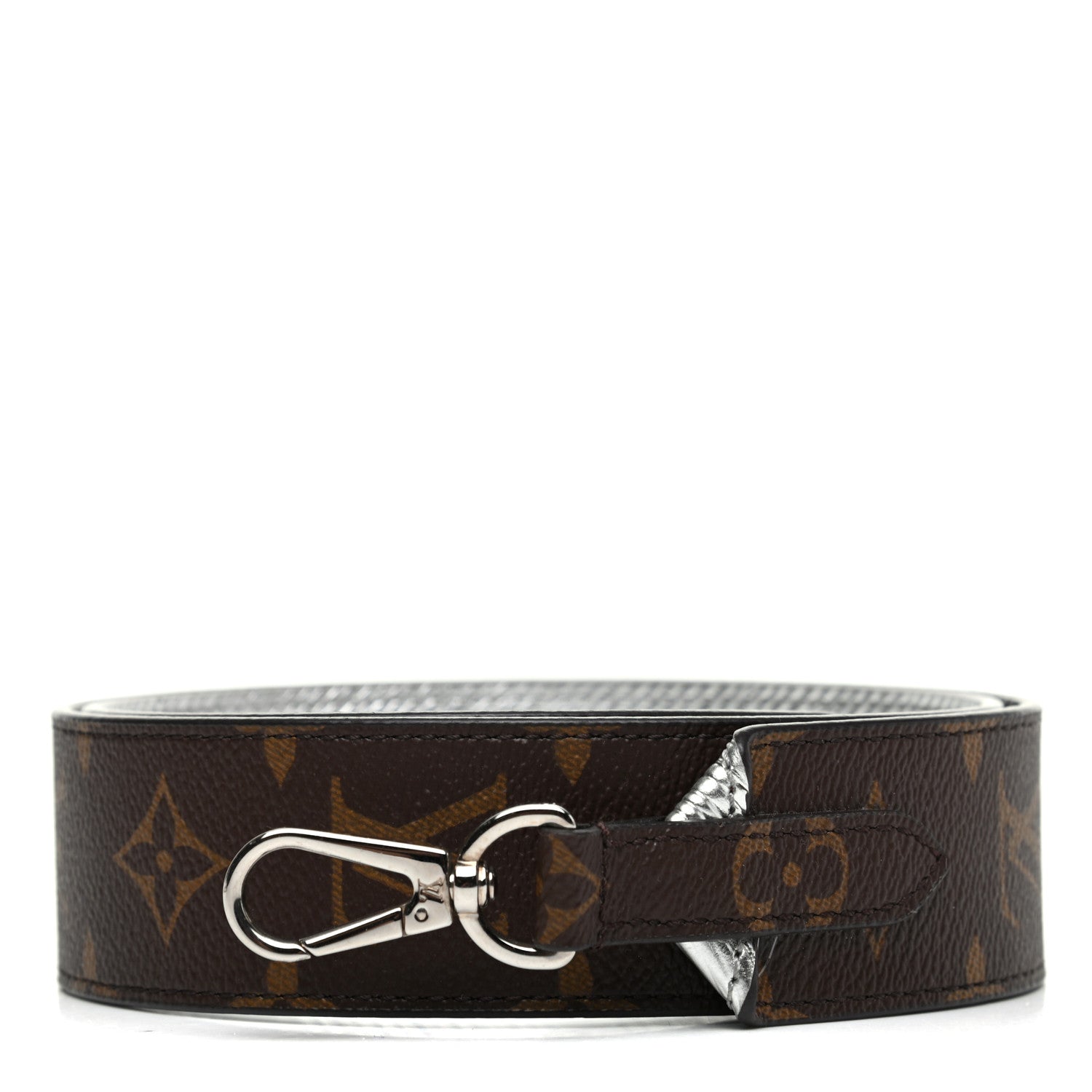 Louis Vuitton Epi Monogram Bandouliere Shoulder Strap Silver 1 of 4