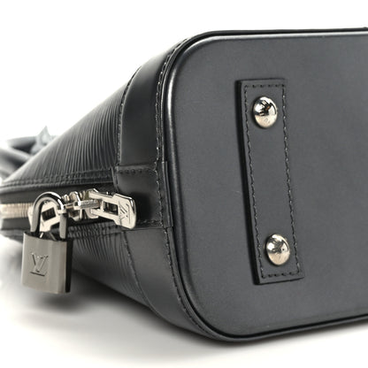 Louis Vuitton Epi Alma BB Anthracite Nacre 7 of 8