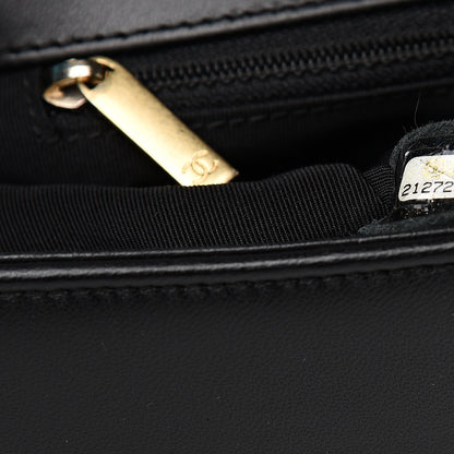 Chanel Lambskin Quilted New Medium Boy Flap Black 6 of 13
