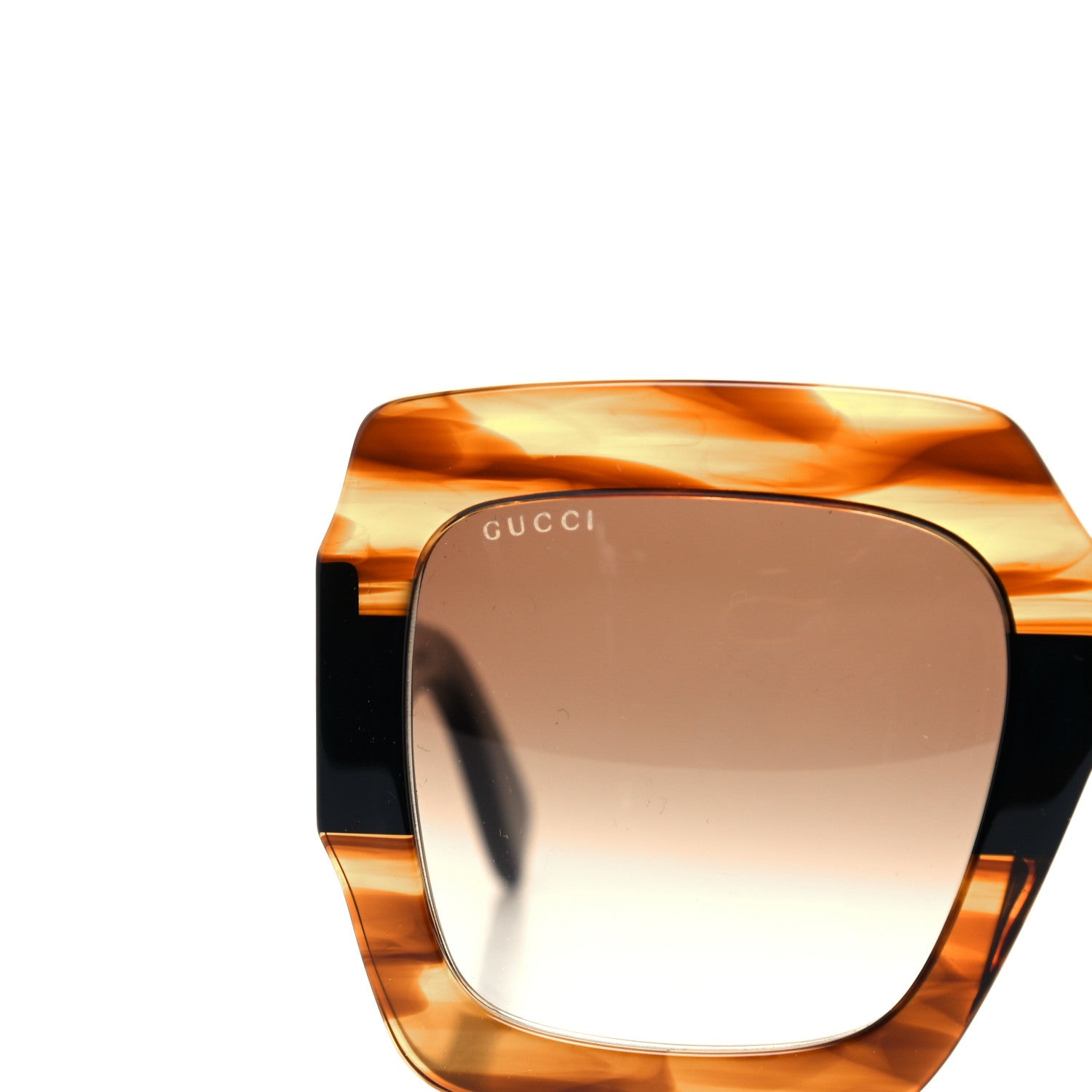 Gucci Square Frame GG0178S Sunglasses Havana 8 of 9