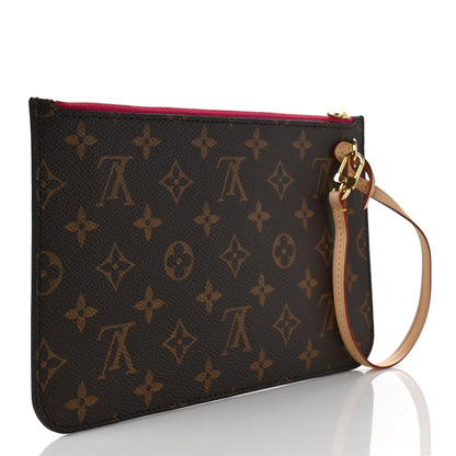 Louis Vuitton Monogram Neverfull MM GM Pochette Pivoine 3 of 6