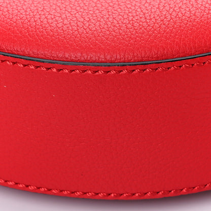 Versace Calfskin La Medusa Round Camera Bag Red 8 of 8