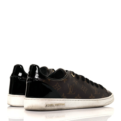 Louis Vuitton Patent Monogram Frontrow Sneakers 38 4 of 8