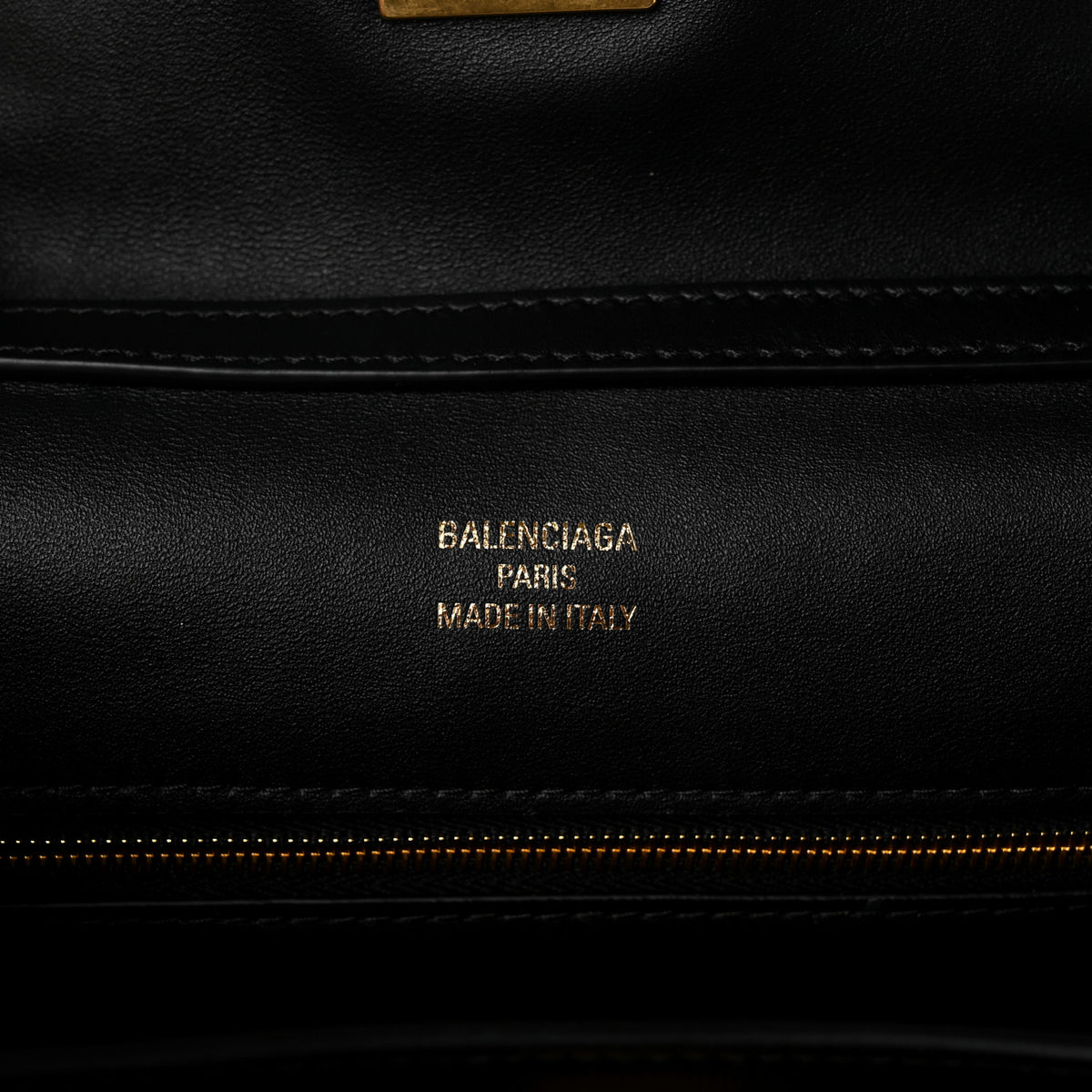 Natural Smooth Calfskin Medium Rodeo Top Handle Handbag Black
