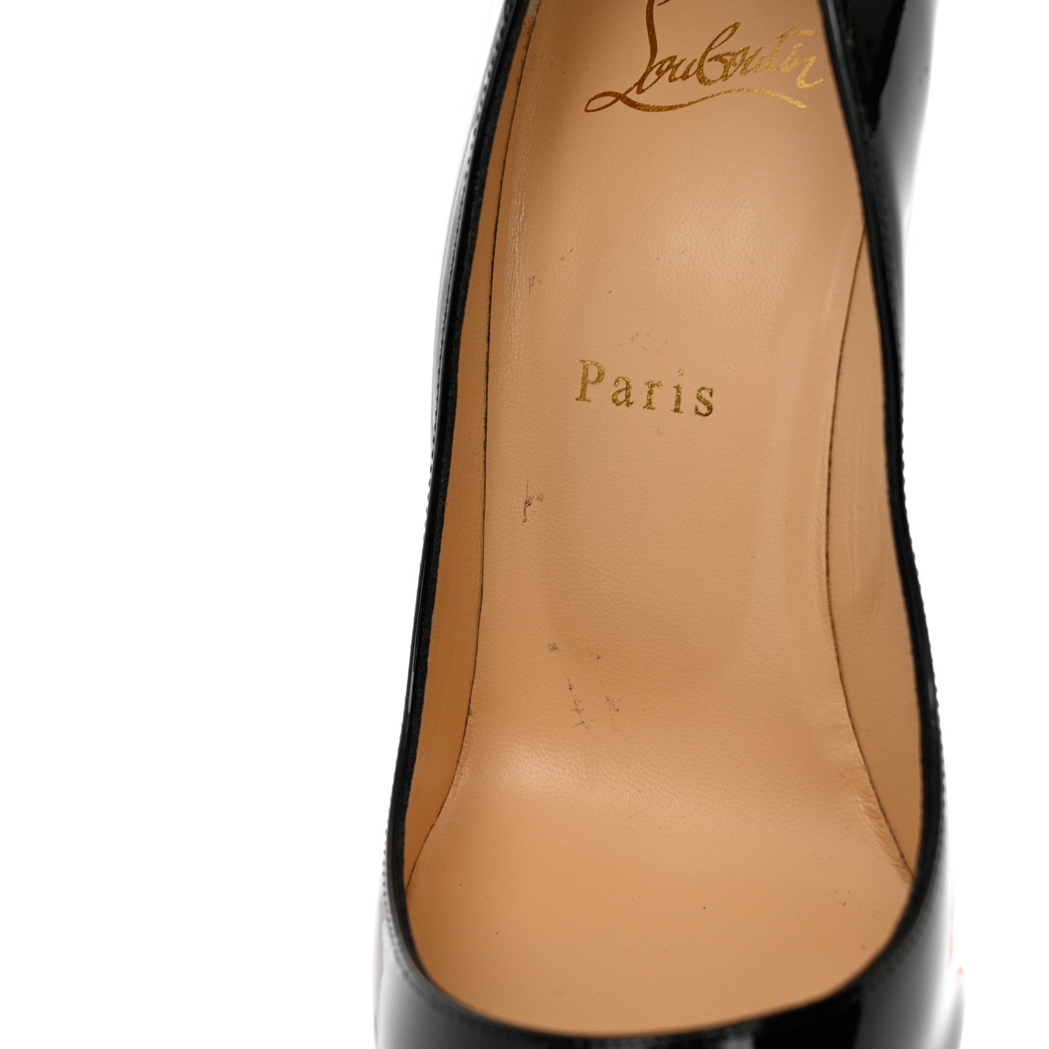 Christian Louboutin Patent Pigalle Follies 100 Pumps 38 Black 8 of 9
