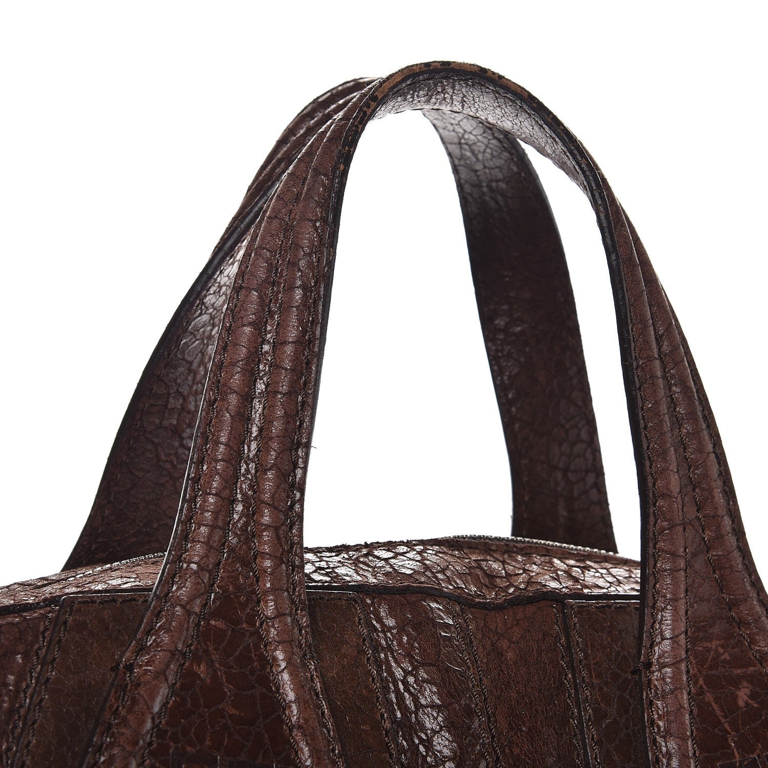 Givenchy Crackled Calfskin Medium Nightingale Brown 11 of 17