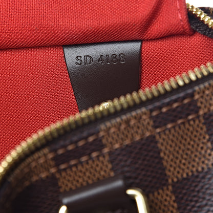 Louis Vuitton Damier Ebene Speedy Bandouliere 25 7 of 10