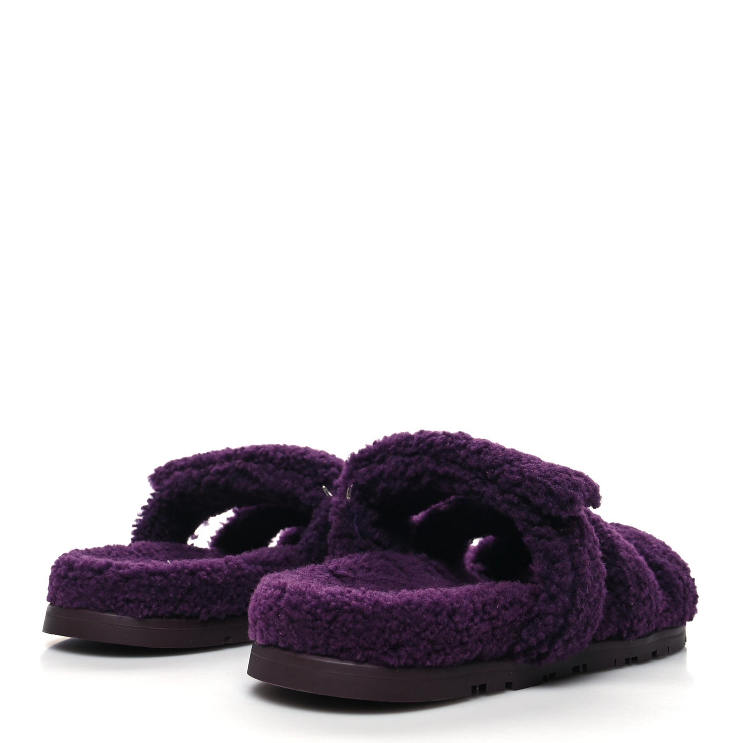 Woolskin Womens Chypre Sandals 38 Violet Fonce