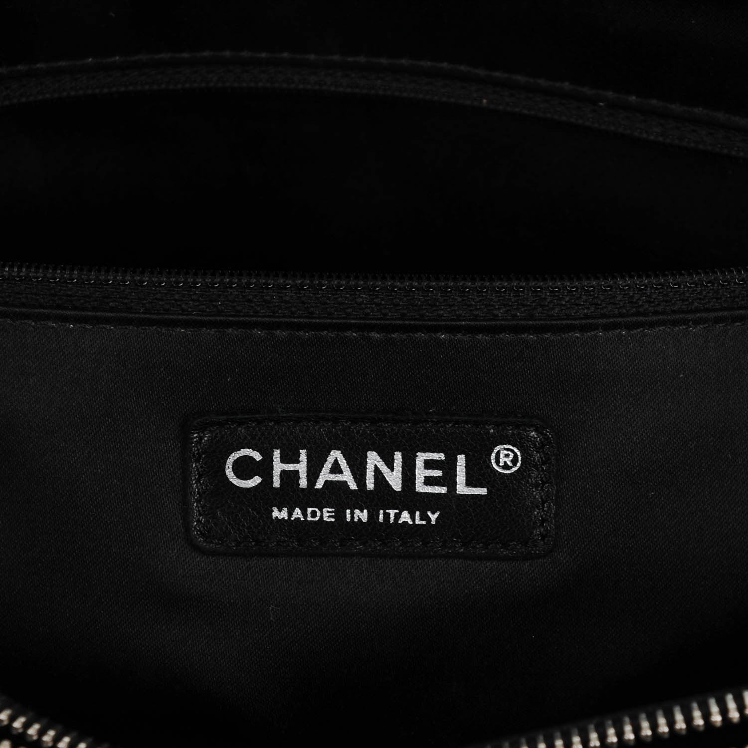 Chanel Caviar Quilted XL Grand Shopping Tote GST Black 6 of 7