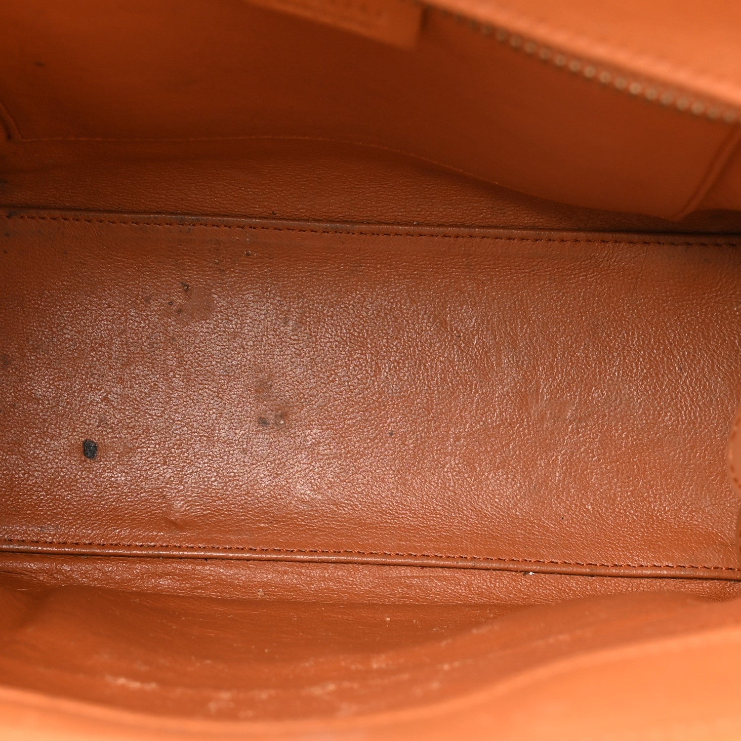 Celine Smooth Calfskin Nano Luggage Light Copper 4 of 14