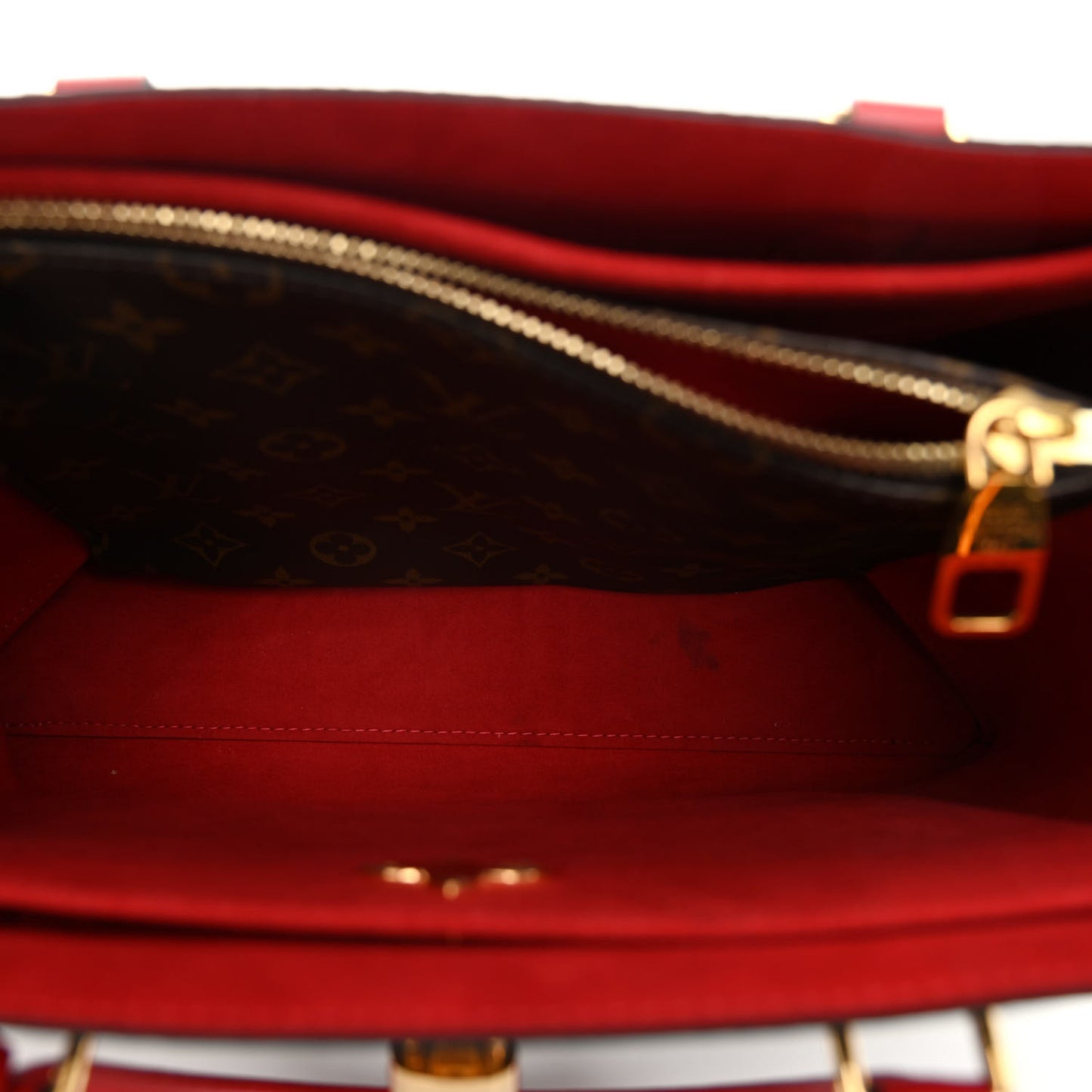 Monogram Flower Tote Coquelicot