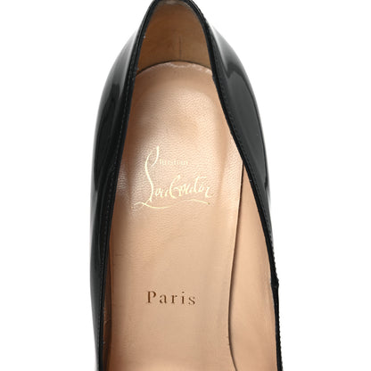 Christian Louboutin CHRISTIAN LOUBOUTIN Patent Bianca 140 Pumps 39 Black 7 of 9
