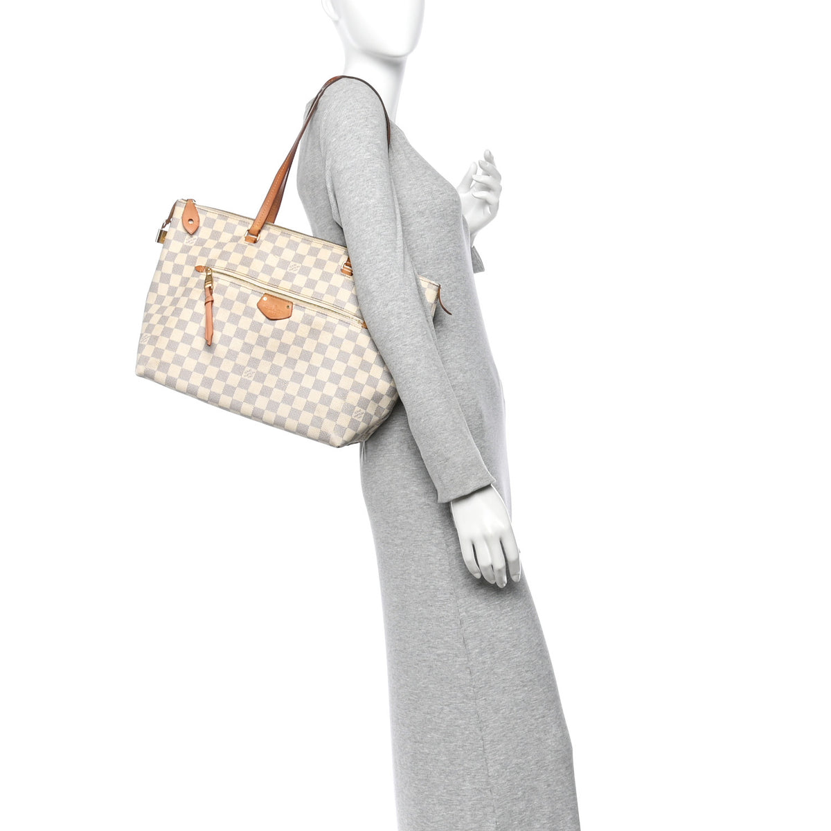 Louis Vuitton Damier Azur Iena MM 2 of 14