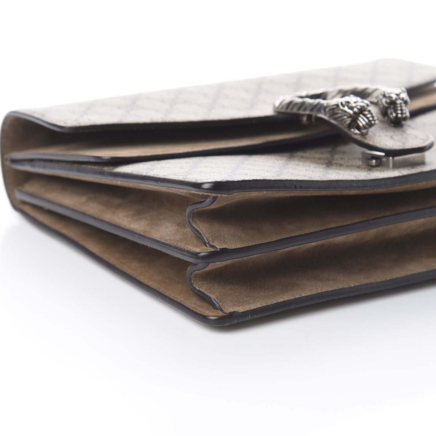GG Supreme Monogram Medium Dionysus Shoulder Bag Taupe