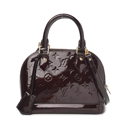 Louis Vuitton Vernis Alma BB Amarante 1 of 10