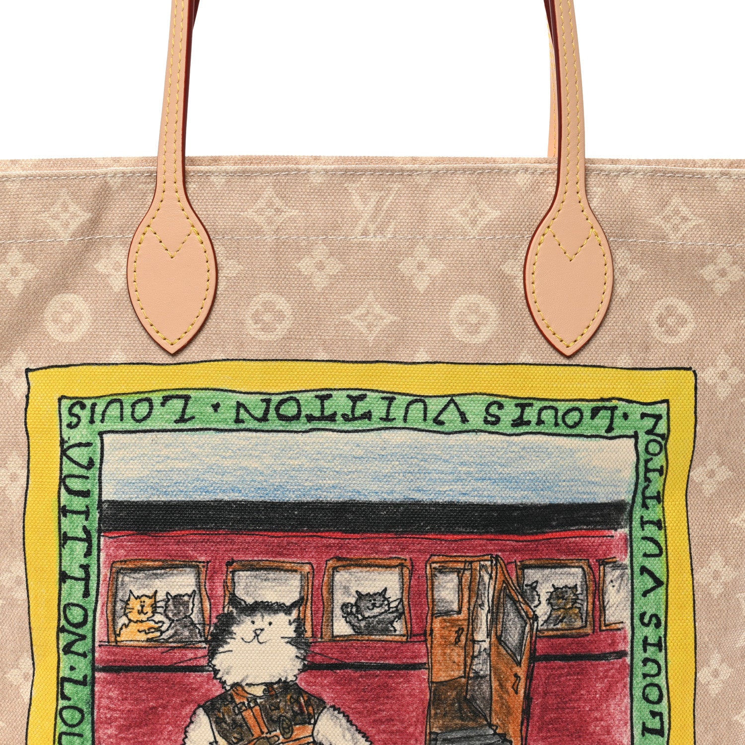 Louis Vuitton Meowgram Grace Coddington Carry It 7 of 9