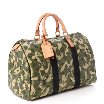 Louis Vuitton Monogramouflage Speedy 35 3 of 12