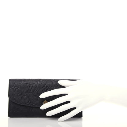Louis Vuitton Empreinte Emilie Wallet Black Dune 2 of 6