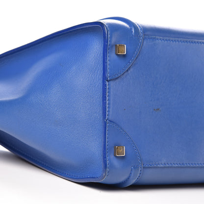 Celine Smooth Calfskin Mini Luggage Royal Blue 8 of 31